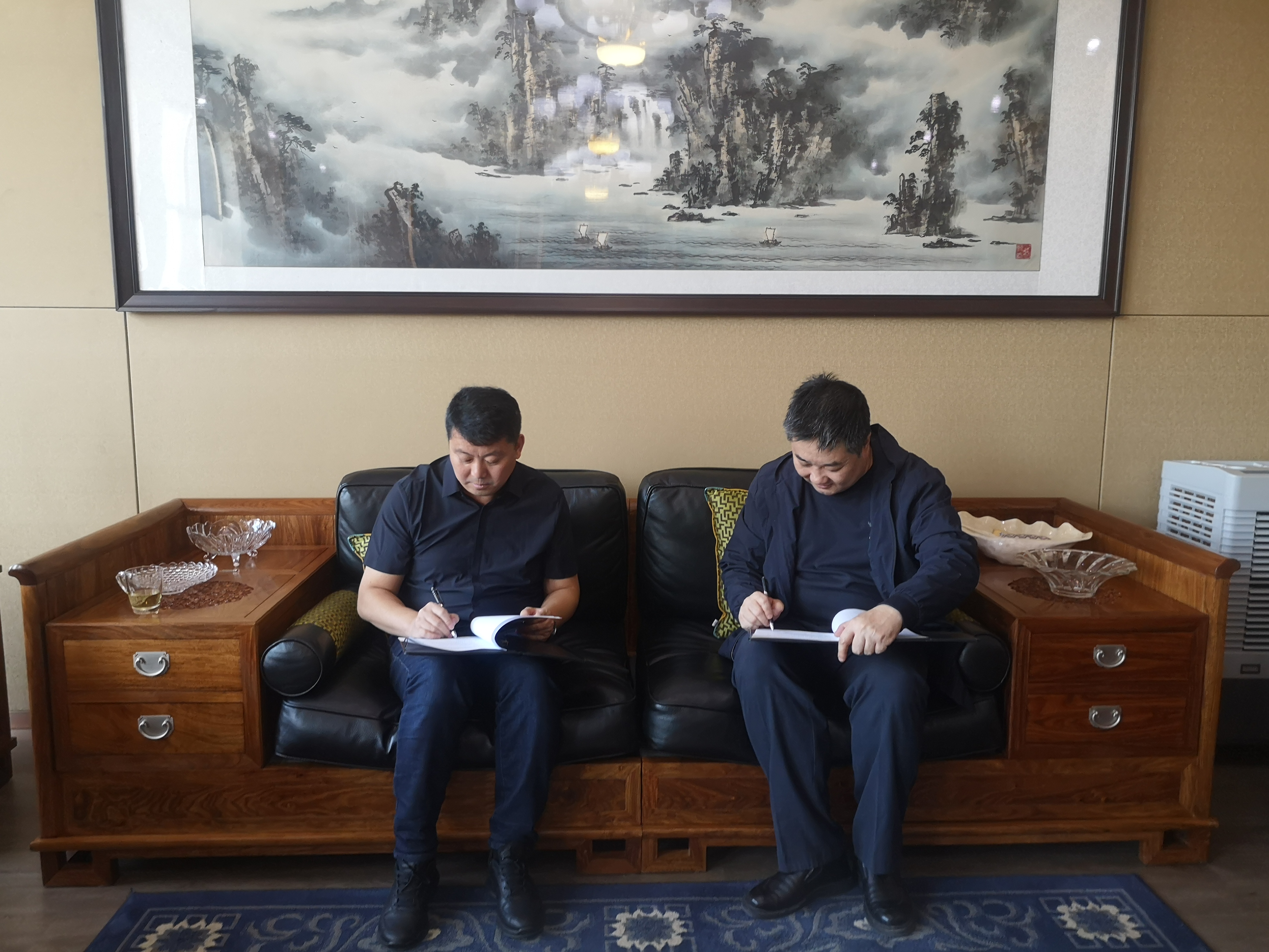 李健副局長(cháng)莅臨現場