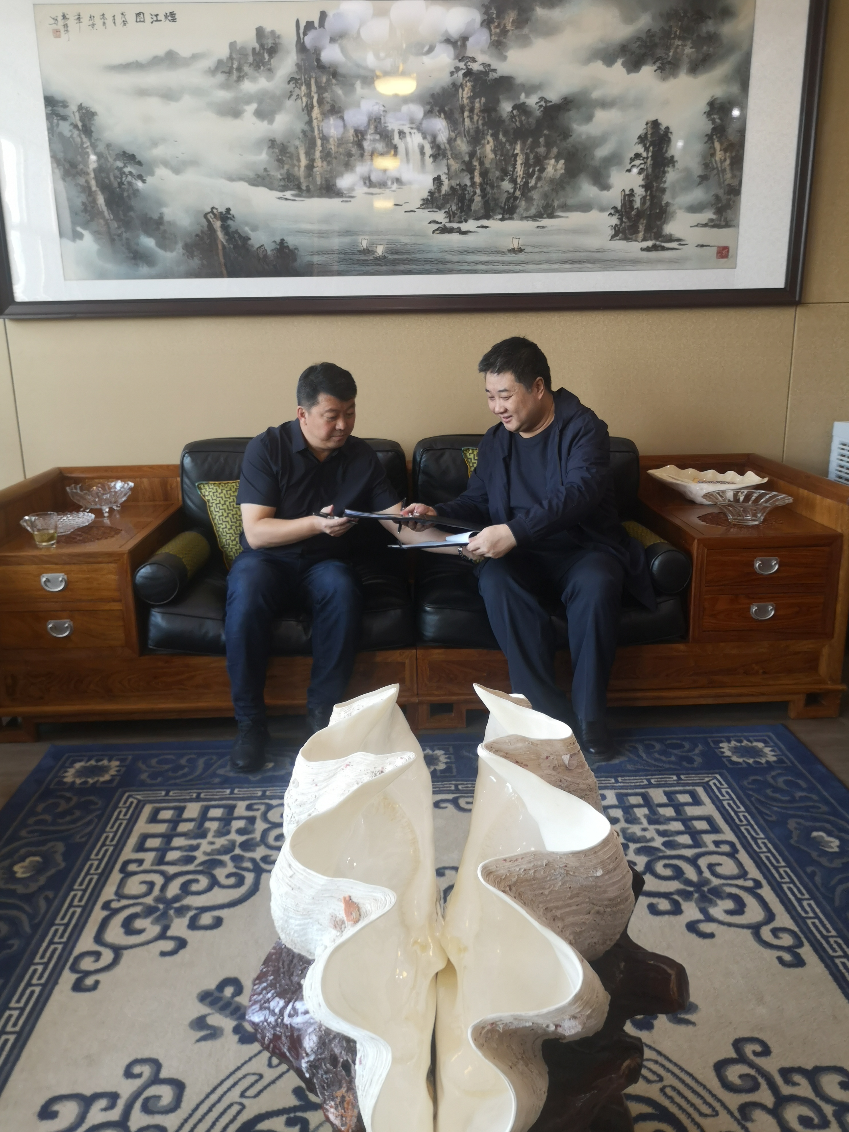 李健副局長(cháng)莅臨現場